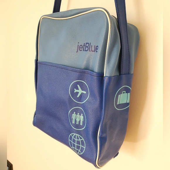 JetBlue Airways Limited Edition Duotone Carry-On Travel Bag - Picture 1 of 13
